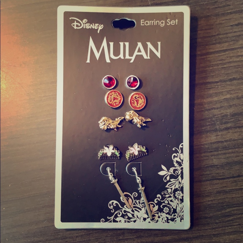 Disney Mulan earring set